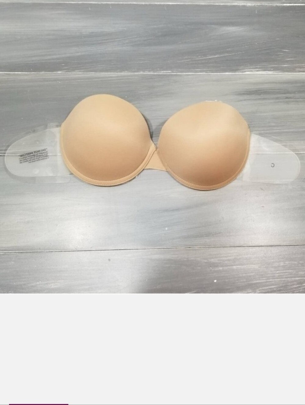 Womens Fashion Forms Go Bare Ultimate Boost Backless Strapless Bra “C” cup